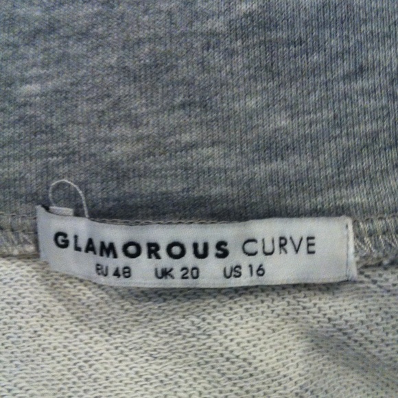 Glamorous Curve sweatshirt top - Picture 4 of 4